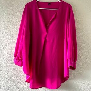 Fuschia blouse